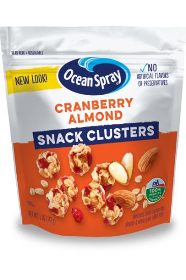 Picture of Ocean Spray Cranberry Almond Snack Clusters 5 Oz