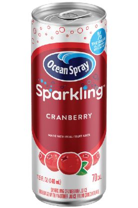 Picture of Ocean Spray Sparkling Cranberry Juice Cocktail 4ct 11.5 Oz