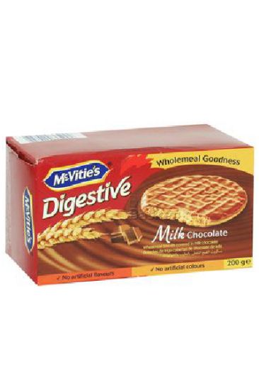 Picture of Mcvities Digestive Milk Chocolate Biscuits 200 Gm