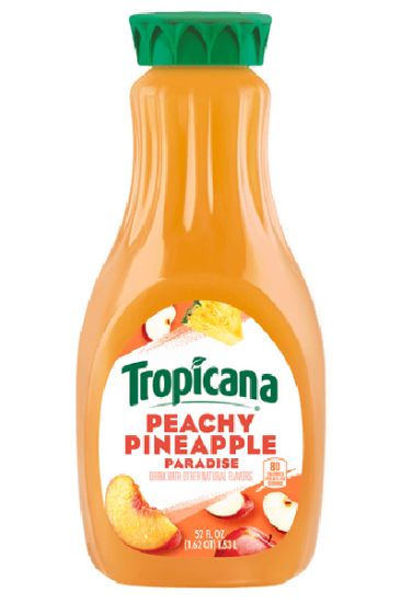 Picture of Tropicana Premium Peachy Pineapple Juice 52 Oz