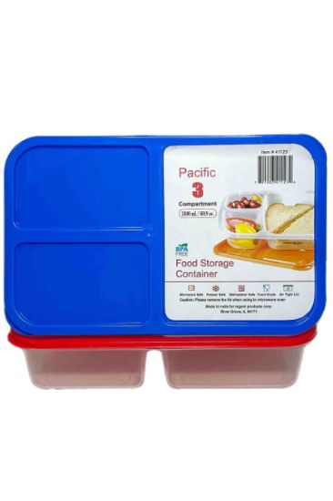 Picture of  3 Compartment Food Storage 1 Ct