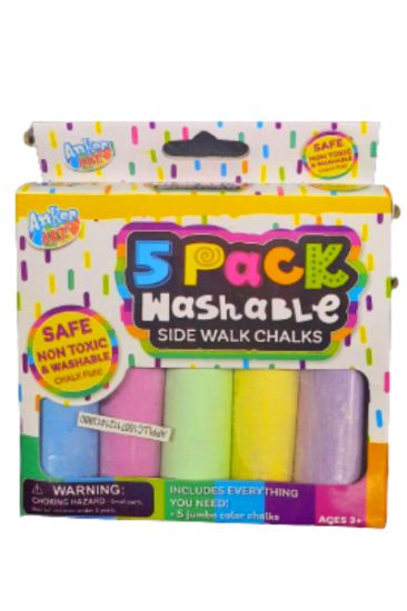 Picture of  ASSORTED Chalk 5 Ct