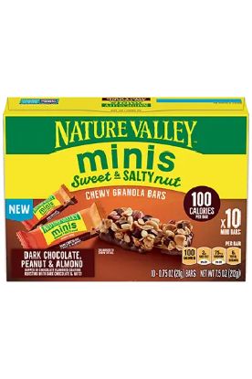 Picture of Nature Valley Minis Sweet & Salty Nut Chewy Granola Bars 10 Ct