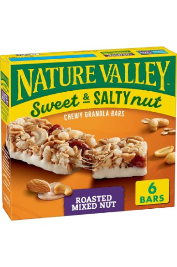 Picture of Nature Valley Sweet & Salty Roasted Mixed Nut Granola Bars 7.4 Oz