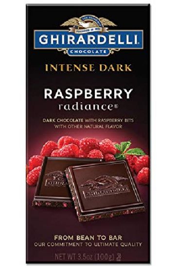 Picture of Ghirardelli Intense Dark Raspberry Chocolate Bar 3.5 Oz