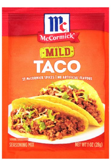 Picture of Mc Cormick Taco Mild Seasoning Mix 1 Oz