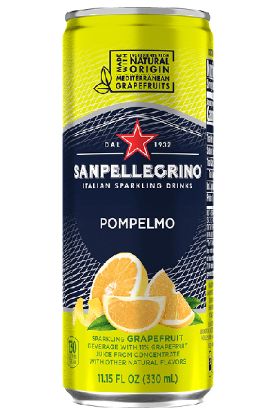 Picture of San Pellegrino Italian Sparkling Drinks Pompelmo 11.15 Oz