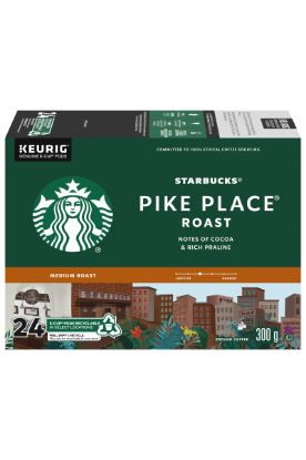 Picture of Starbucks Pike Place Roast K Cups 300 Gm