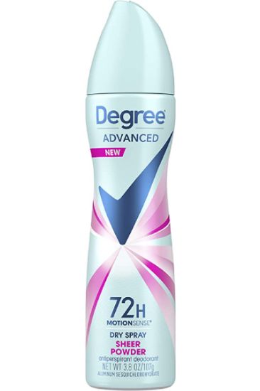 Picture of Degree Advanced Dry Spray Sheer Powder 3.8 Oz