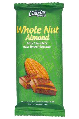 Picture of Charles Whole Nut Almond Chocolate 108 Gm