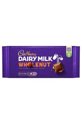 Picture of Cadbury Dairy Milk Whole Nut Chocolate 180 Gm