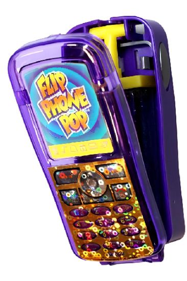 Picture of Kidsmania Blue Raspberry Flip Phone 1 Ct
