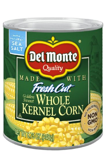 Picture of Del Monte Sweet Whole Kernel Corn 8.75 Oz