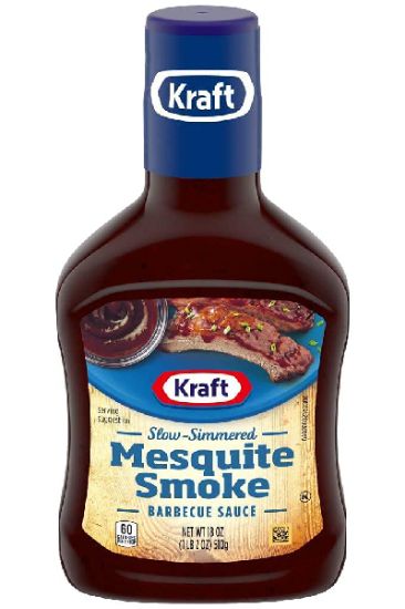 Picture of Kraft Bbq Mesquite Smoke Sauce 18 Oz