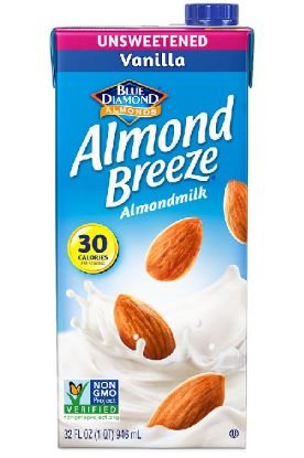 Picture of Blue Diamond Ab Unsweet Vanilla Milk 32 Oz