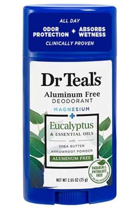 Picture of Dr Teal/'s Aluminum Free Deodorant Eucalyptus & Essential Oils 2.65 Oz