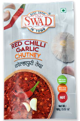 Picture of Swad Thecha Red Chilli Garlic Chutney 3.5 Oz