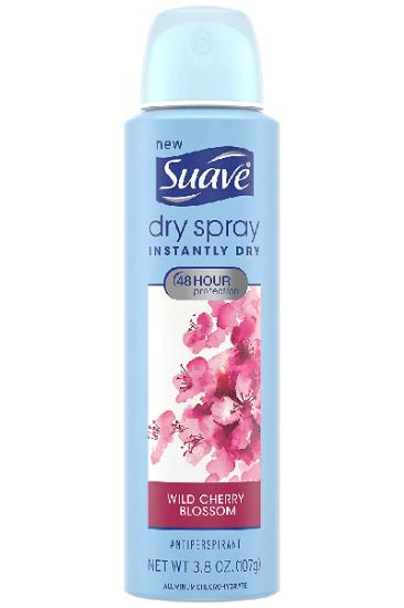 Picture of Suave Wild Cherry Blossom Antiperspirant Spray 3.8 Oz