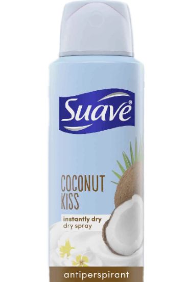Picture of Suave Coconut Kiss Antiperspirant Dry Spray 3.8 Oz