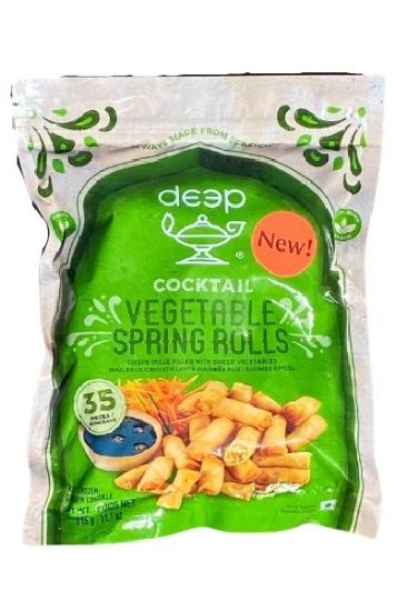 Picture of Deep Cocktail Vegetable Spring Rolls 35 Pc