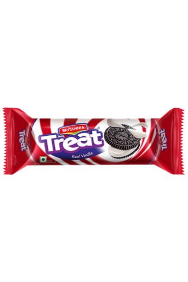 Picture of Britannia Treat Kool Vanilla Biscuit 100 Grams