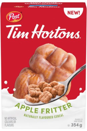 Picture of Post Tim Hortons Apple Fritter 354 Gm