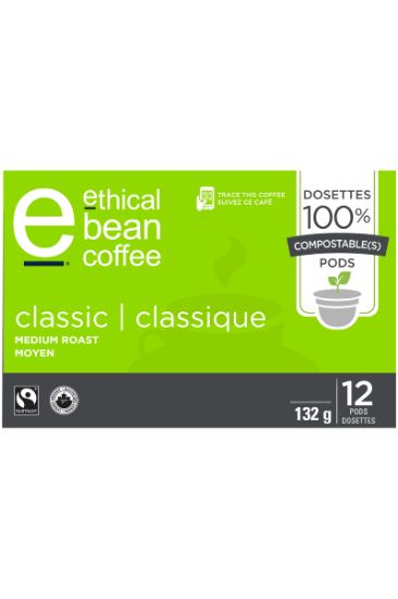 Picture of Ethical Bean Organic Classic Medium Roast 132 Gm