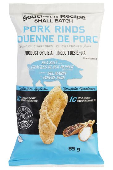 Picture of  Pork Rinds Sea Salt & Cracked Black Pepper 85 Gm