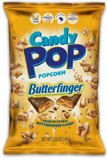 Picture of Snack Pop Candy Pop Popcorn Butterfinger 149 Gm