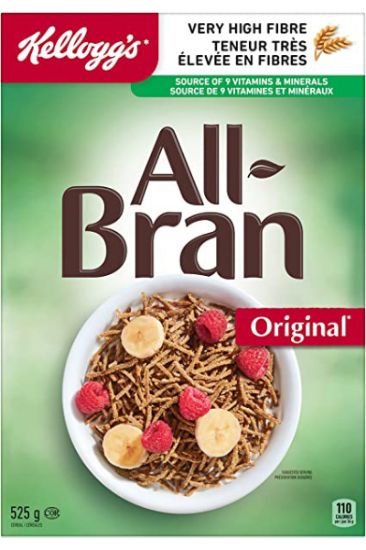 Picture of Kellogg/'s All Bran Original Cereal 525 Gm