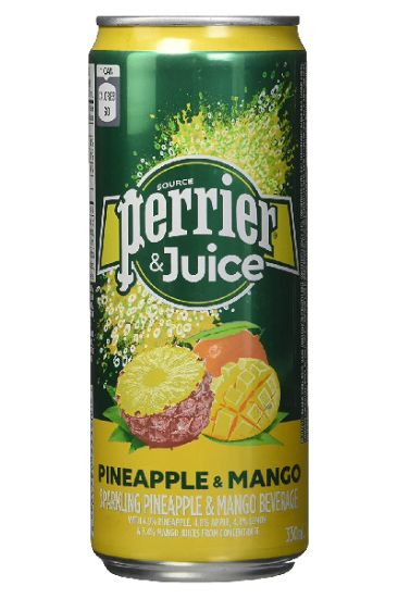 Picture of Perrier Sparkling Pineapple And Mango 330 Ml