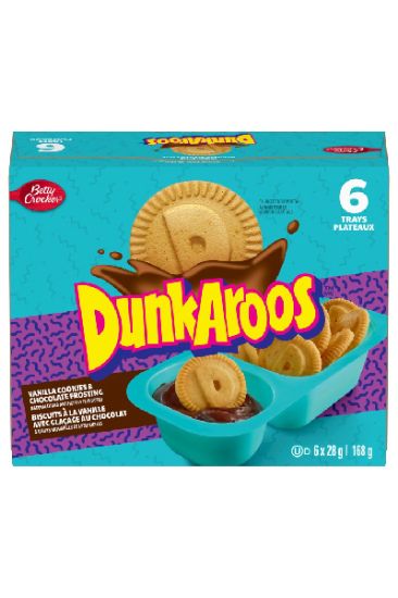 Picture of Betty Crocker Dunkaroos Vanilla Cookies & Chocolate Frosting 168 Gm