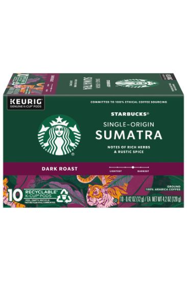 Picture of Starbucks K-Cups Sumatra 10 Ct