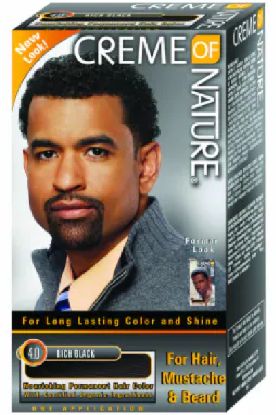 Picture of Creme Of Nature Rich Black Color For Hair Mustache & Beard 1 Ct
