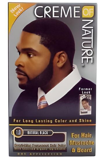 Picture of Creme Of Nature Natural Brown Color For Hair Mustache & Beard 1 Ct