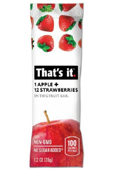 Picture of That/'s It Apple+Strawberries Fruit Bar Nsa 35 Gm