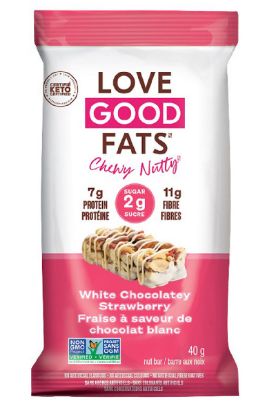 Picture of Chewy Nutty White Chocolatey Strawberry Bar 40 Gm