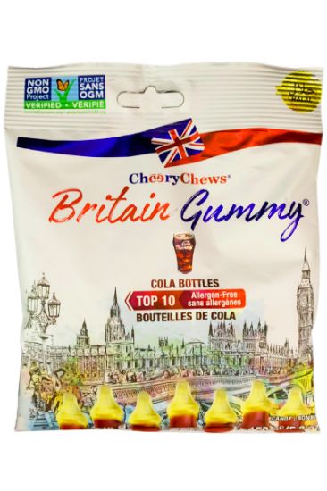 Picture of Britain Gummy Cola Bottles Cola Flavour 100% Yummy 150 Gm