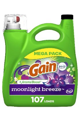 Picture of Gain Liquid Laundry Detergent - Moonlight Breeze 1.36 Lt
