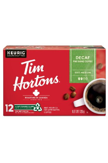 Picture of Tim Hortons K Cups Decaf 12ct 126 Gm
