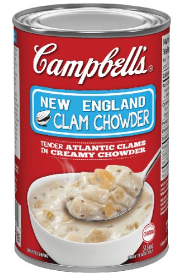 Picture of Campbell/'s Chunky Soup - New England Clam Chowder 515 Ml