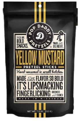 Picture of Pretzel - Yellow Mustard Pretzel Sticks 212 Gm