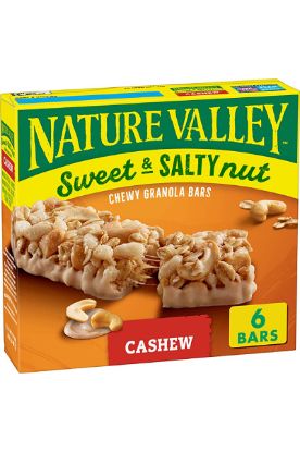 Picture of Nature Valley Sweet  & Salty Granola Bar Cashew 6Ct 192 Gm