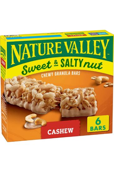 Picture of Nature Valley Sweet  & Salty Granola Bar Cashew 6Ct 192 Gm