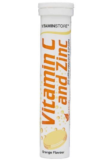 Picture of Vitamin Store C & Zinc Effervescent Tablets 20 Ct
