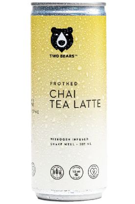 Picture of Two Bears Chai Tea Latte With Oat Milk 207 Ml