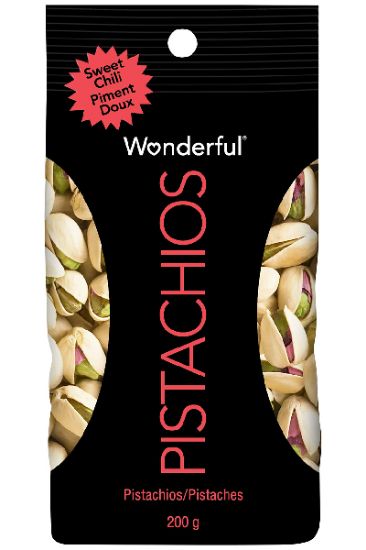 Picture of Wonderful Pistachios Sweet Chili Flavor 200 Gm