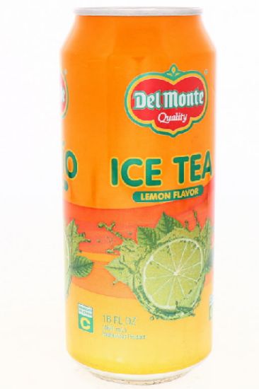 Picture of Delmonte Lemon Flavor Ice Tea 16 Oz