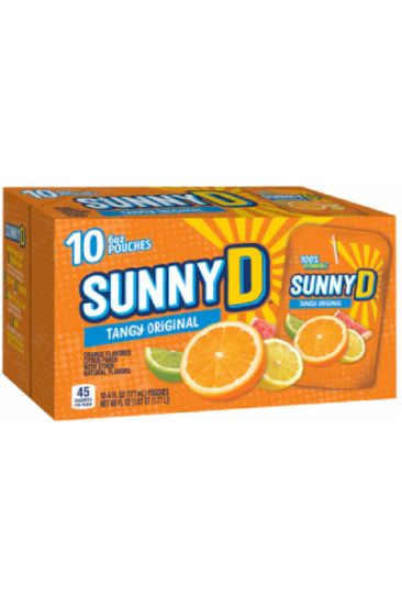 Picture of Sunny D Tangy Pouches 1 Ct