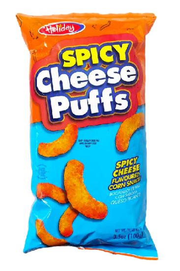 Picture of Holiday Spicy Cheese Puffs 0.7 Oz